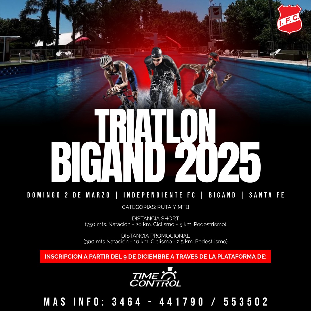 Imagen del evento TRIATLON BIGAND CLUB I.F.C
